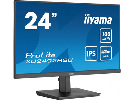 iiyama XU2492HSU-B6 IPS Gaming Monitor 23.8" 1920x1080 FHD 100Hz 1ms