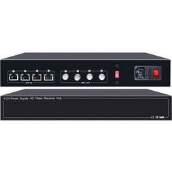 FOLKSAFE video and power receiver hub FS-HD4604VPS12, 4 channel