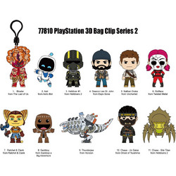 Monogram: Playstation (Series2) (Blind Bag/random) 3d Foam bag Clips Figures (77810)