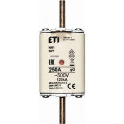 Ασφάλεια Μαχαιρωτή Ν1 250Α 500V