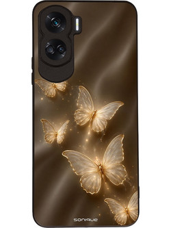 Sonique Diva Series Θήκη (Honor 90 Lite 5G) με Σχέδιο «Χρυσές Πεταλούδες»