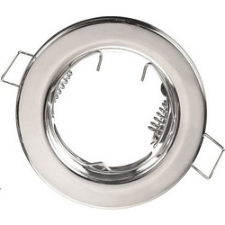 evivak Spot αλουμ. χωνευτό σταθερό INOX