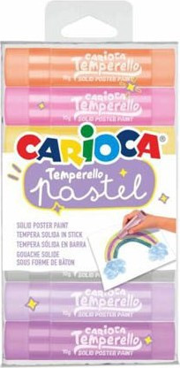 ΜΑΡΚΑΔΟΡΟΙ CARIOCA TEMPERELLO PASTEL 8 ΧΡΩΜΑΤΑ