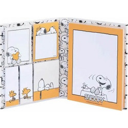 ΣΗΜΕΙΩΜΑΤΑΡΙΟ SNOOPY LAZY DAYS Α6 ΜΕ ΣΕΛΙΔΟΔΕΙΚΤΕΣ ΚΑΙ ΑΥΤΟΚΟΛΛΗΤΑ