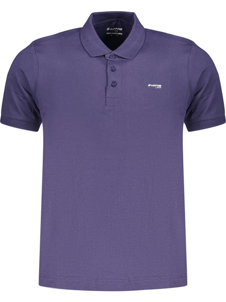 LOTTO MEN'S SHORT-SLEEVED POLO SHIRT BLUE Μπλε