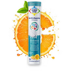 Senio Vita Multivitamins & Minerals 20 Αναβράζοντα Δισκία