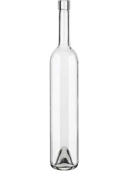 Μπουκάλι Κρασίου Γυάλινο 750ml (ΦΕΛΛΟΣ) - Διαφανές 20τεμ