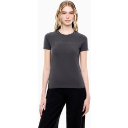 EA7 ARMANI T-SHIRT ΜΠΛΟΥΖΑ ΓΥΝΑΙΚΕΙΑ - ΑΝΘΡΑΚΙ - 7W001399AF14880