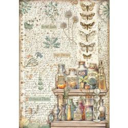 Stamperia Ριζόχαρτο Decoupage A4 (21X29,7cm) Fortune Alchemy