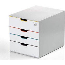 ΣΥΡΤΑΡΟΘΗΚΗ DURABLE VARICOLOR 2+2 ΣΥΡΤΑΡΙΑ ΦΑΡΔΙΑ ΜΕ ΚΛΕΙΔΙ