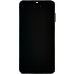 Συμβατή Οθόνη Soft-OLED και Μηχανισμός Αφής για Samsung Galaxy A26 A266B με Πλαίσιο - Μαύρο