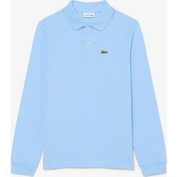 Lacoste Παιδικό Polo Μακρυμάνικο Γαλάζιο 3PJ1465-HBP