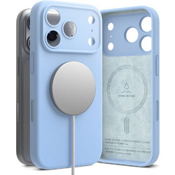 Ringke Silicone Magnetic MagSafe Θήκη Light Blue (iPhone 18 Pro)
