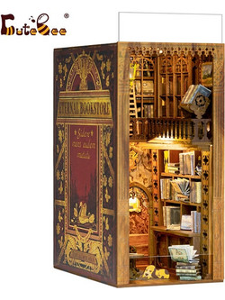 Cutebee Eternal Bookstore 3D Book Nook DIY 172 Κομμάτια 23cm