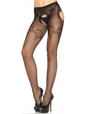LEG AVENUE SUSPENDER HOSE