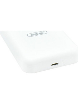 Andowl Mini Q-MG6002 Wireless Power Bank 4000mAh με Θύρα USB-C White