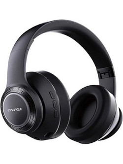 Awei A300BL Ασύρματα Bluetooth Ακουστικά Over Ear Μαύρα