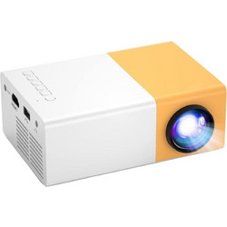 Μίνι προβολέας, HDMI/USB, Λευκό/Κίτρινο