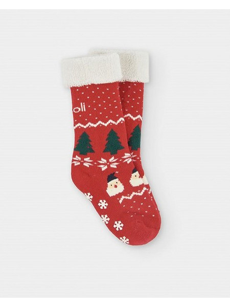 BOBOLI Long socks unisex -BCI - 964054 - ΚΟΡΙΤΣΙ - TOMATO