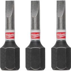 Milwaukee 4932500387 shockwave μύτες ίσιες 5,5x25mm set 3τμχ