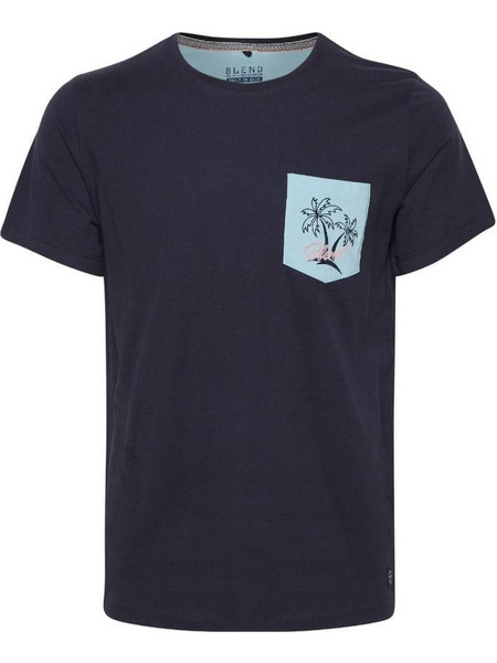 Blend Men's T-Shirt 20710159 - Dark Navy Blue