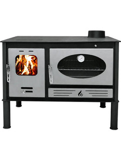 Starstoves ST 217 Ατσάλινη Ξυλόσομπα με Φούρνο 11.5kW