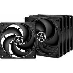 Arctic P12 PWM PST Case Fan 120mm με Σύνδεση 4-Pin PWM 5τμχ Black