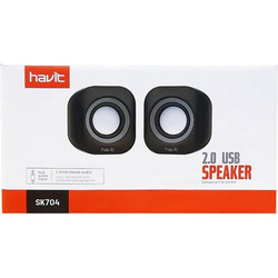 Havit SK704 Ηχεία Υπολογιστή 2.0 3W Black
