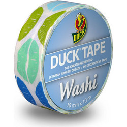 Duck Washi Tape 15mm x 10m Aqua Kiss