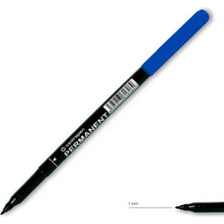 Centropen μαρκαδόρος ανεξίτηλος μπλε 1mm