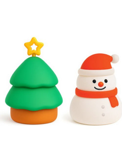 Φωτάκι Mini Christmas LED Night LightSleep Lamp (Τυχαίο Σχέδιο)