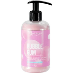Quickgel Bubble Gum Hand & Body Ενυδατική Κρέμα Σώματος 300ml