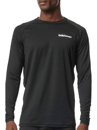 Body Action Compression Long Sleeve Top Ανδρικό Αθλητικό T-Shirt Μαύρο 063319