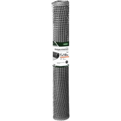 GRASHER Πλέγμα Μπαλκονιού Πλαστικό 1x10m 225 gr/m Γκρι