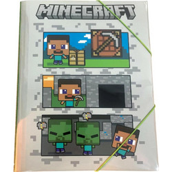 Minecraft Block World Φάκελος Εγγράφων A4