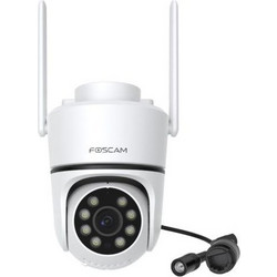 Foscam PD8 Wi-Fi 8MP 4K 2.8mm Αδιάβροχη PoE me Αμφίδρομη Επικοινωνία Λευκή