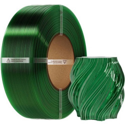 Creality CR-PETG Transparent Green - No Reel 3D Printer Filament, Hard Glossy, Tensile 49MPA, 1 kg (3301030150)