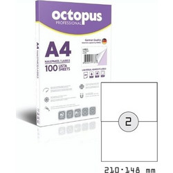 ΕΤΙΚΕΤΕΣ OCTOPUS 0226 210x148 τεμ 200/Κ 100φ