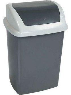 Καλαθάκι Μπάνιου Maul waste bin MAULswing 10l swing lid plastic