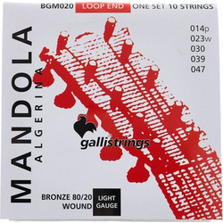 Galli BGM020 Σετ Χορδές Mandola Algerina