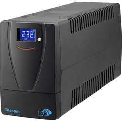 Tescom Leo Plus LCD UPS Line Interactive 850VA 510W με 2 Πρίζες