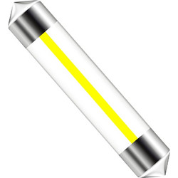VenCore 3216-10128 - C5W Festoon 42mm - Λάμπα LED Σωληνωτή για Βάση C5W 42mm Festoon 1 Filament LED 0.45W 180 Lumen 12 Volt Ψυχρό Λευκό 6000K