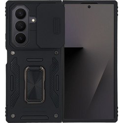 Sonique Ring Armor CamShield Θήκη Samsung Galaxy Z Fold 7 Black