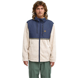 Billabong Boundary Lite Zip Ανδρική Ζακέτα Φλις με Κουκούλα με Φερμουάρ Blue Graphite