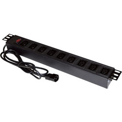 Πολύπριζο Alantec 9 Θέσεων με Διακόπτη και Καλώδιο 1.8m