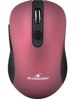 Ασύρματο Mini Ποντίκι Bluestork BLU3760162063967 Βurgundy