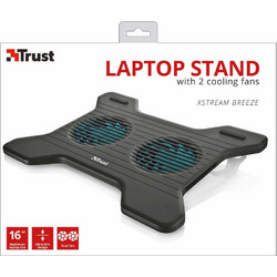 Trust Xstream Breeze 17805 Cooling Pad για Laptop έως 15.6" με 2 Ανεμιστήρες