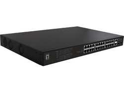 LevelOne FGP-2831 Unmanaged L2 Switch με 24 Θύρες Ethernet 1000Mbps και 2 SFP θύρες