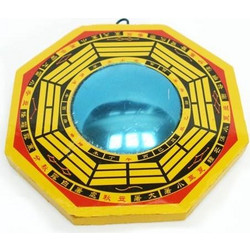 Feng Shui Bagua Καθρέφτης (Mirror) - κυρτός (convex) Διαστάσεις: 13x13 cm