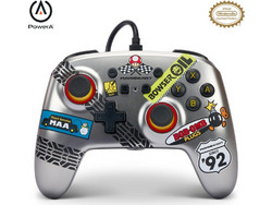 PowerA Mario Kart Racer Wired Controller PC & Switch Silver